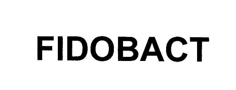 Mẫu nhãn hiệu FIDOBACT