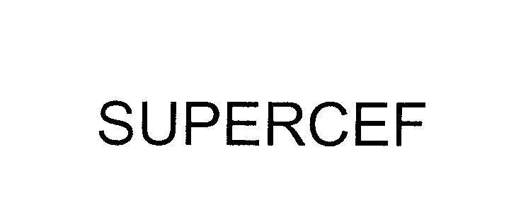 Mẫu nhãn hiệu SUPERCEF