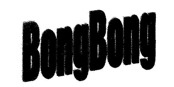 Mẫu nhãn hiệu Bong Bong