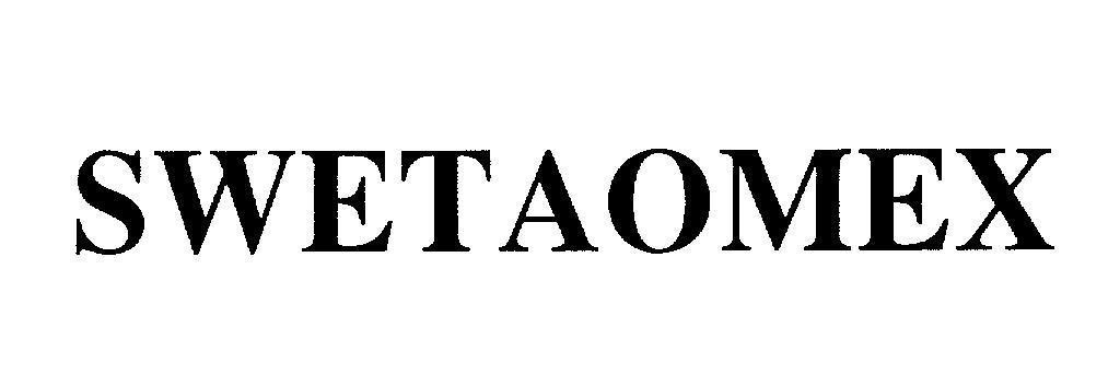 Mẫu nhãn hiệu SWETAOMEX