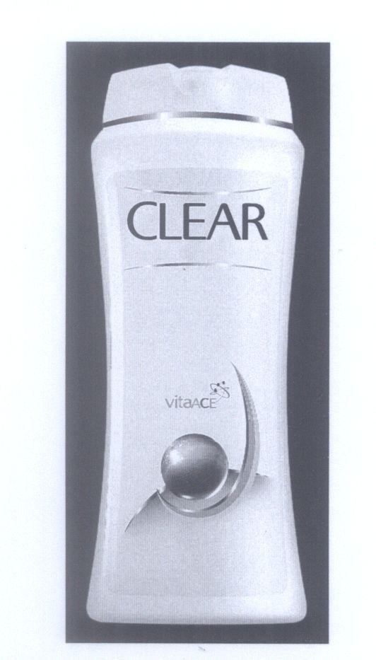 Mẫu nhãn hiệu CLEAR vitaACE