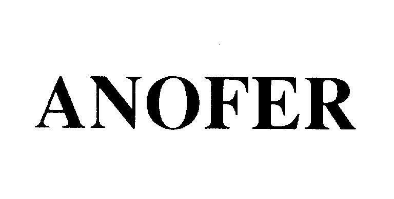 Mẫu nhãn hiệu ANOFER