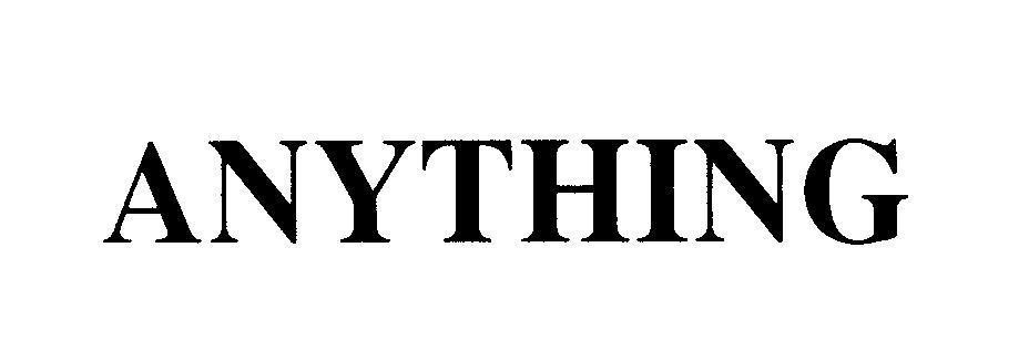 Mẫu nhãn hiệu ANYTHING