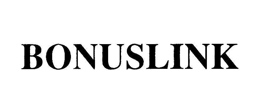 Mẫu nhãn hiệu BONUSLINK