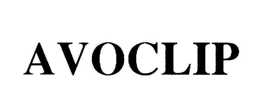 Mẫu nhãn hiệu AVOCLIP