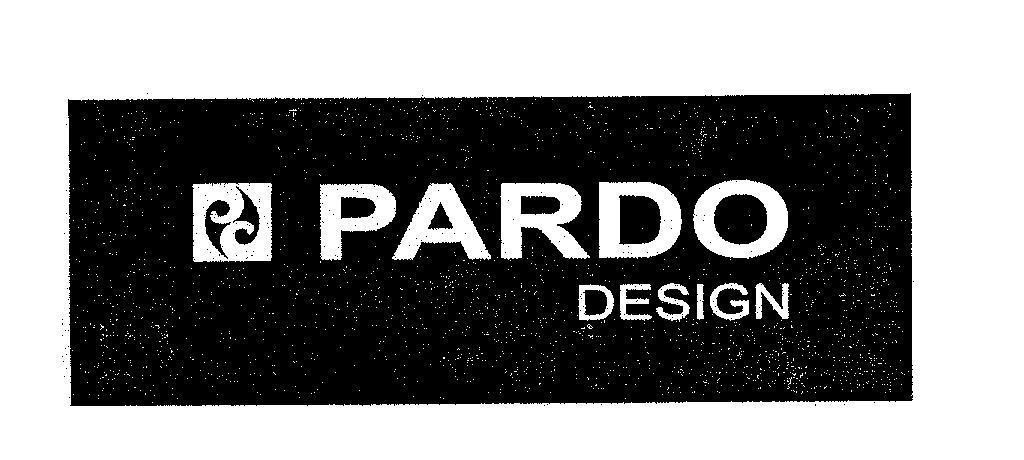 Mẫu nhãn hiệu PARDO DESIGN