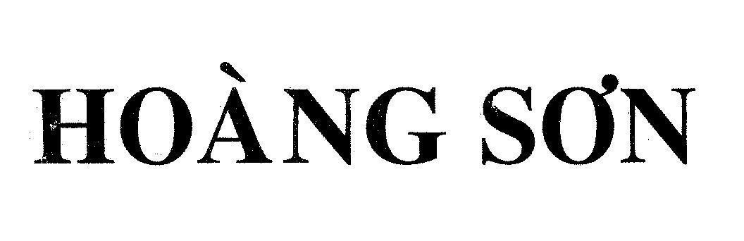 Mẫu nhãn hiệu Hoàng Sơn