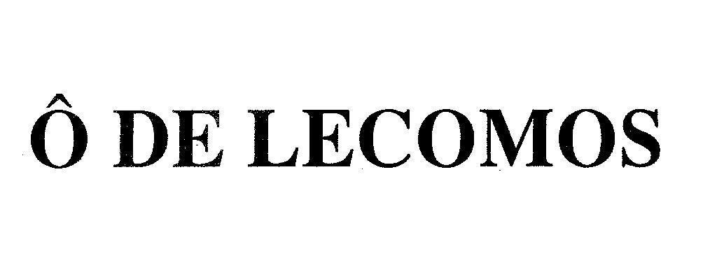 Mẫu nhãn hiệu Ô DE LECOMOS