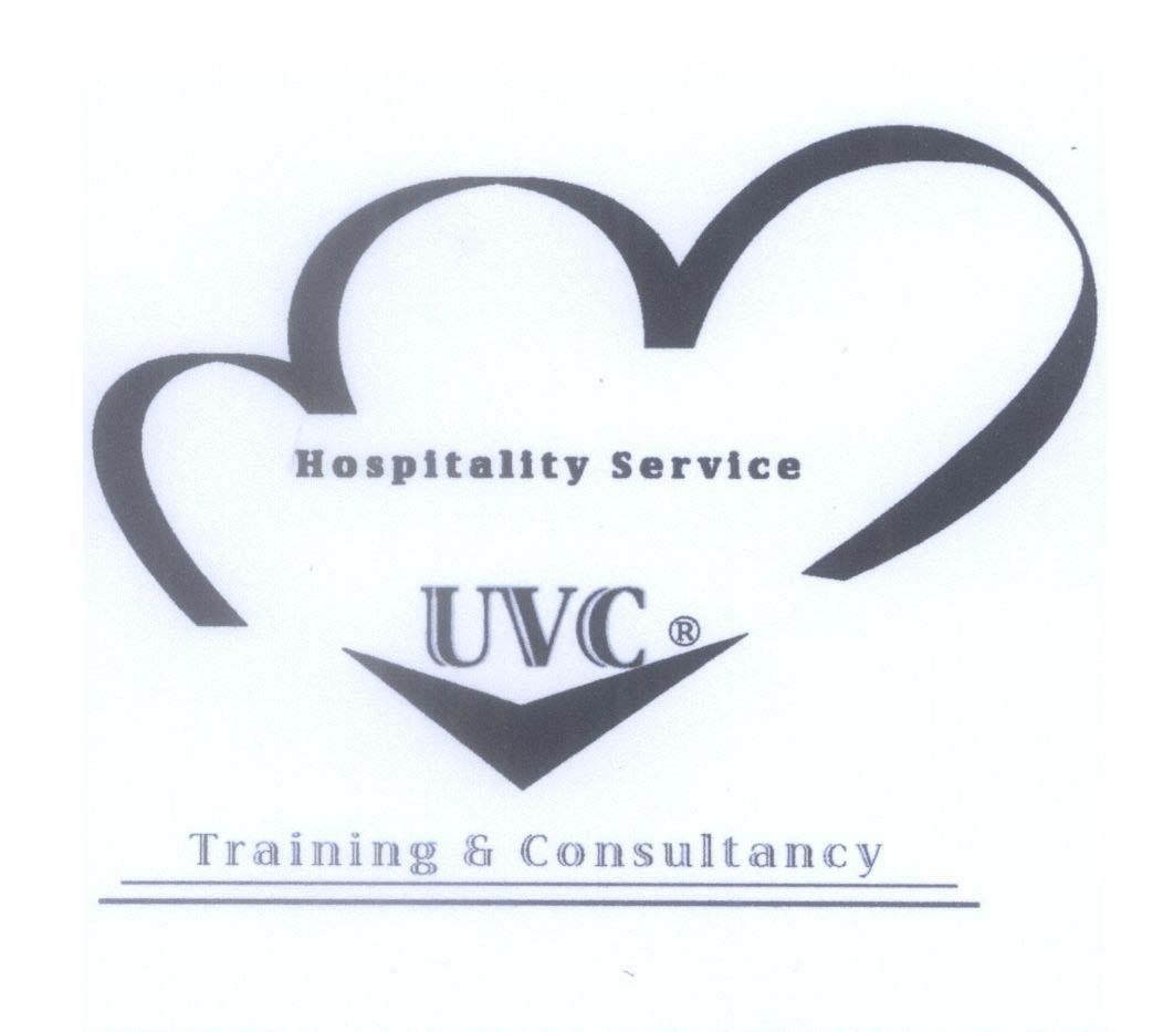 Mẫu nhãn hiệu UVC Hospitality Service Training & Consultancy