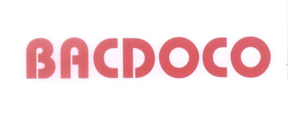 Mẫu nhãn hiệu BACDOCO