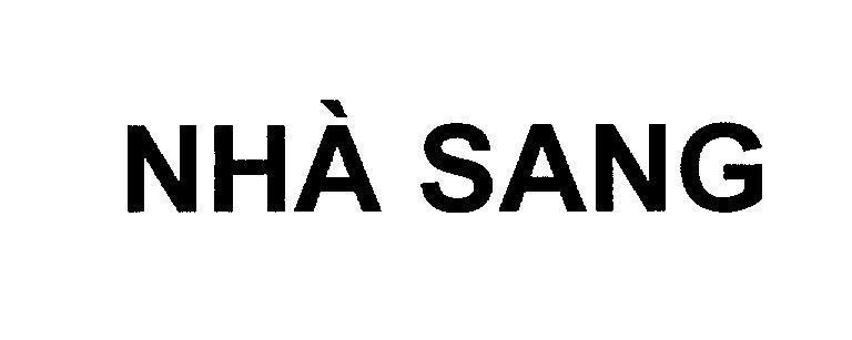 Mẫu nhãn hiệu Nhà Sang