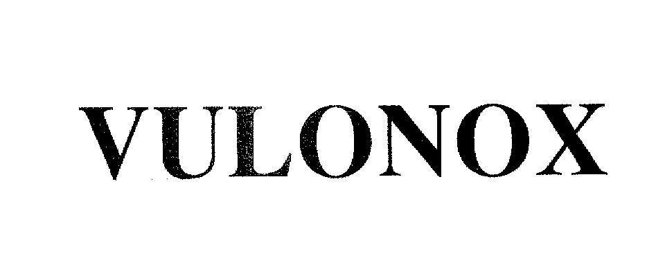 Mẫu nhãn hiệu VULONOX