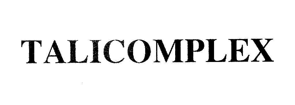 Mẫu nhãn hiệu TALICOMPLEX