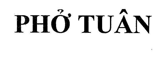 Mẫu nhãn hiệu Phở Tuân