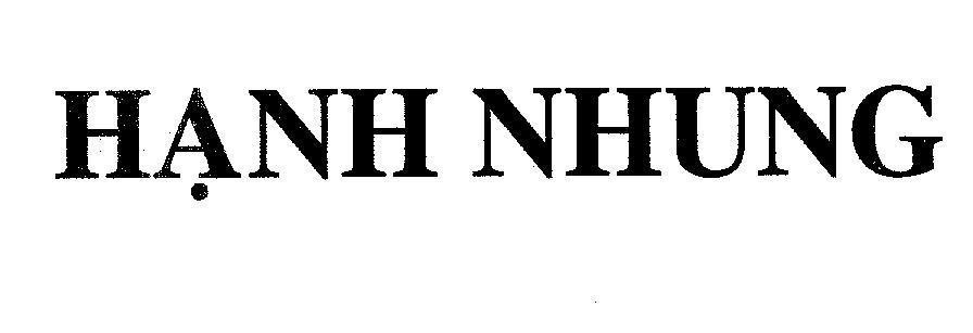 Mẫu nhãn hiệu Hạnh Nhung