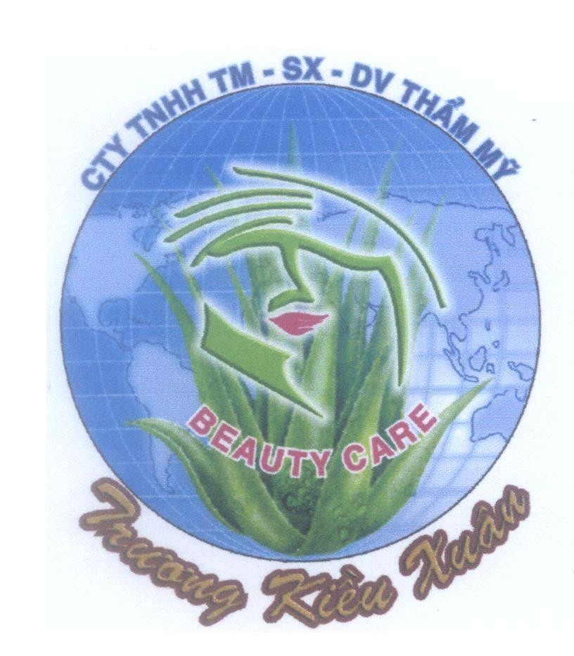 Mẫu nhãn hiệu BEAUTY CARE Trương Kiều Xuân Cty TNHH TM - SX - DV Thẩm Mỹ