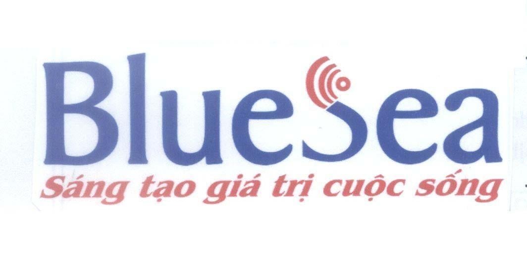 Mẫu nhãn hiệu BlueSea Sáng tạo giá trị cuộc sống