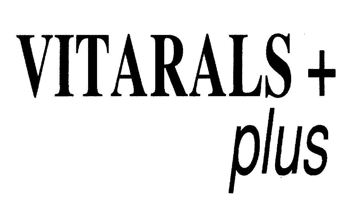 Mẫu nhãn hiệu VITARALS + plus