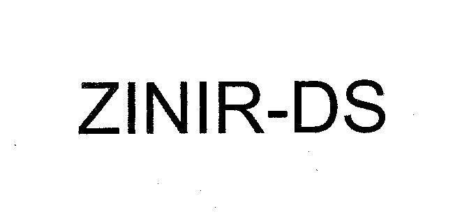 Mẫu nhãn hiệu ZINIR - DS