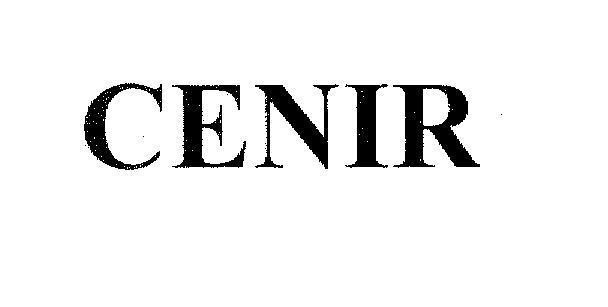 Mẫu nhãn hiệu CENIR