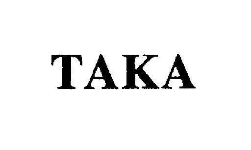 Mẫu nhãn hiệu TAKA