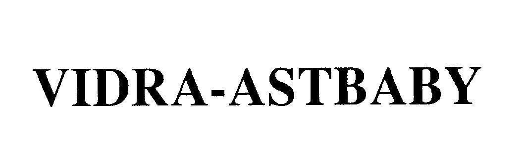 Mẫu nhãn hiệu VIDRA-ASTBABY