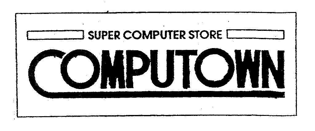 Mẫu nhãn hiệu COMPUTOWN SUPER COMPUTER STORE