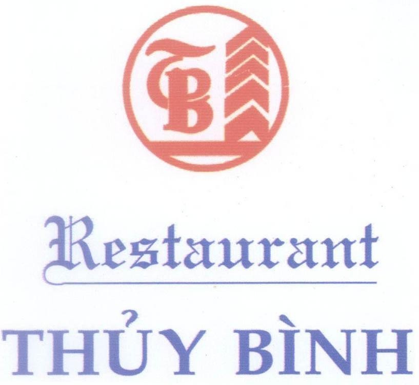 Mẫu nhãn hiệu T B Restaurant Thuỷ Bình