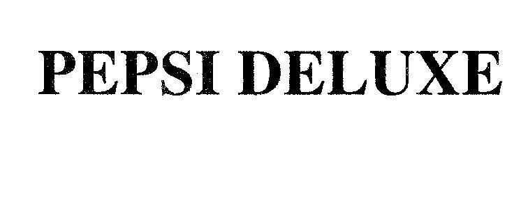 Mẫu nhãn hiệu PEPSI DELUXE