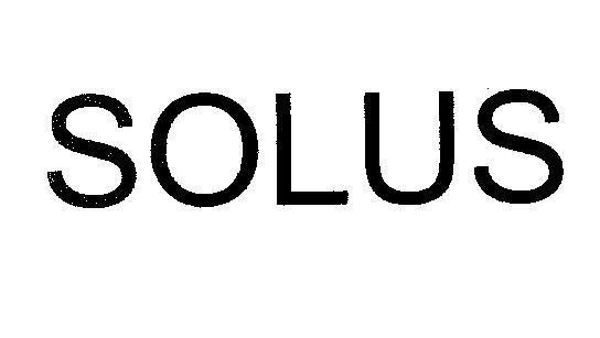 Mẫu nhãn hiệu SOLUS