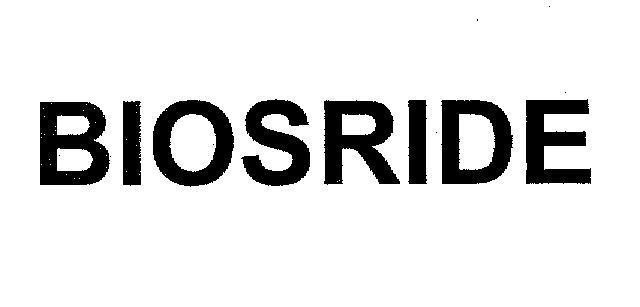 Mẫu nhãn hiệu BIOSRIDE
