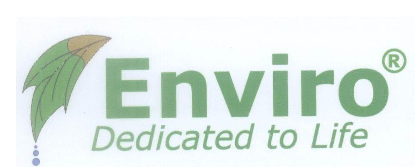 Mẫu nhãn hiệu Enviro Dedicated to Life
