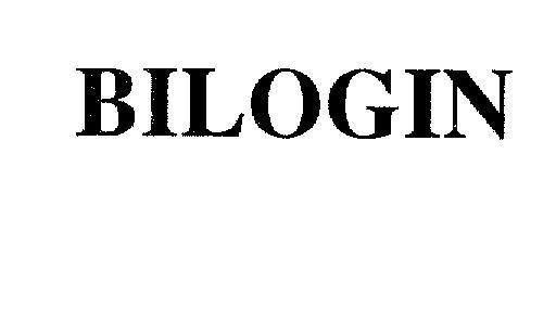 Mẫu nhãn hiệu BILOGIN