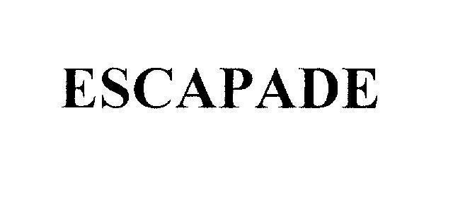 Mẫu nhãn hiệu ESCAPADE