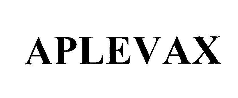 Mẫu nhãn hiệu APLEVAX