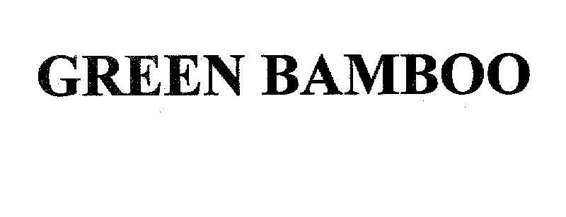 Mẫu nhãn hiệu GREEN BAMBOO
