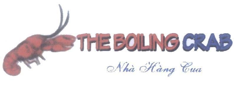 Mẫu nhãn hiệu THE BOILING CRAB Nhà Hàng Cua