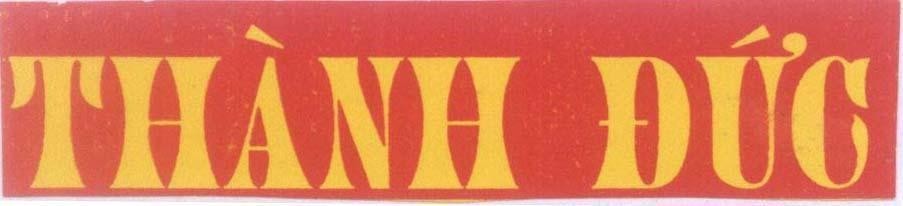 Mẫu nhãn hiệu Thành Đức