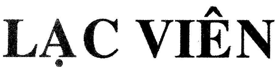Mẫu nhãn hiệu Lạc Viên