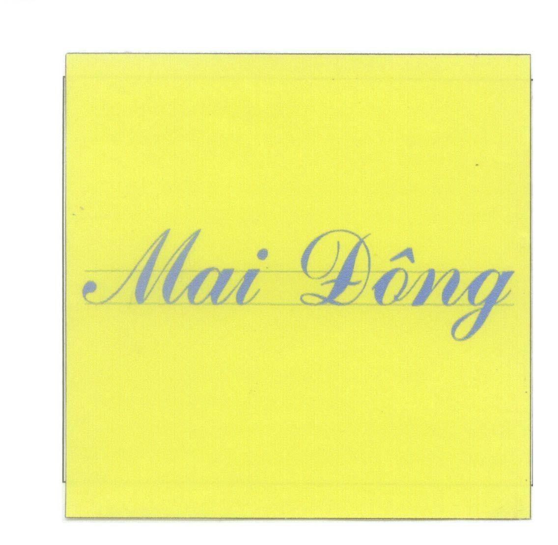 Mẫu nhãn hiệu Mai Đông