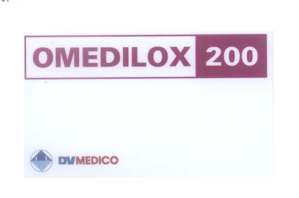 Mẫu nhãn hiệu OMEDILOX 200 DVMEDICO