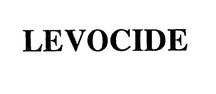 Mẫu nhãn hiệu LEVOCIDE