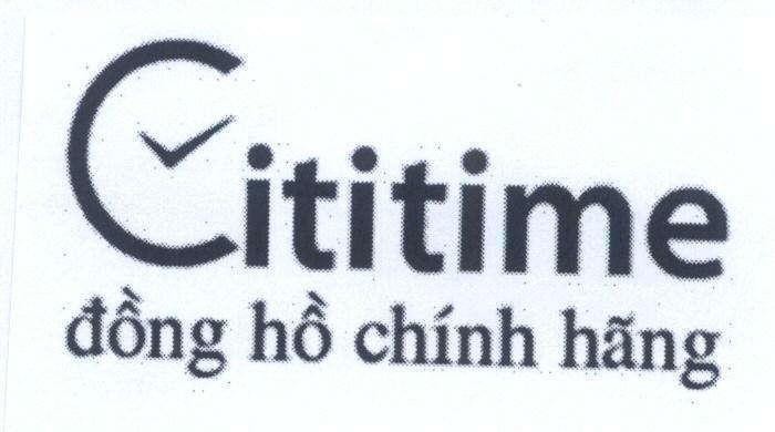 Mẫu nhãn hiệu Cititime đồng hồ chính hãng