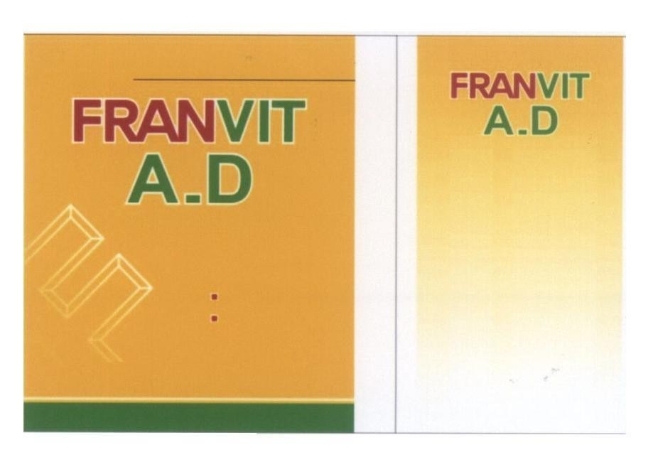 Mẫu nhãn hiệu FRANVIT A-D