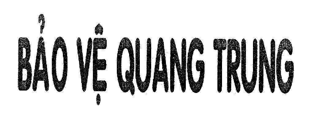 Mẫu nhãn hiệu Bảo vệ Quang Trung