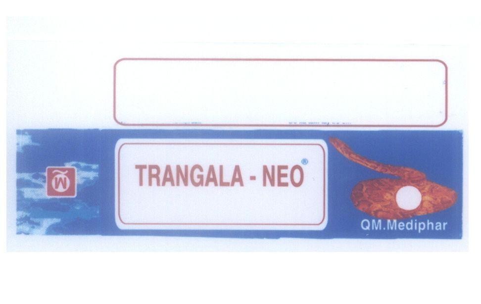 Mẫu nhãn hiệu TRANGALA - NEO QM QM.Mediphar