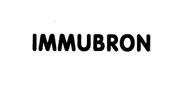Mẫu nhãn hiệu IMMUBRON