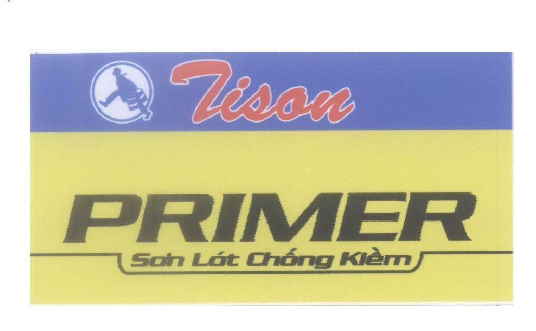 Mẫu nhãn hiệu Tison PRIMER Sơn Lót Chống Kiềm