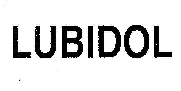 Mẫu nhãn hiệu LUBIDOL