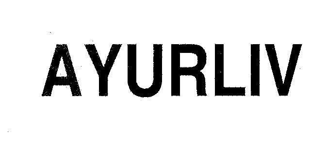 Mẫu nhãn hiệu AYURLIV